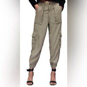All Saints Tan Cargo Joggers